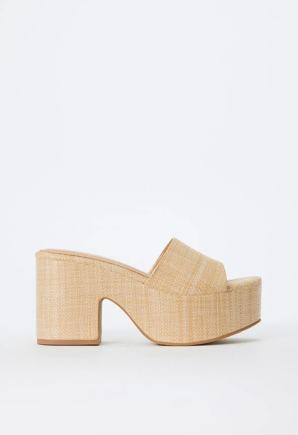 Esmie Block Heeled Platform Sandal - Image 3