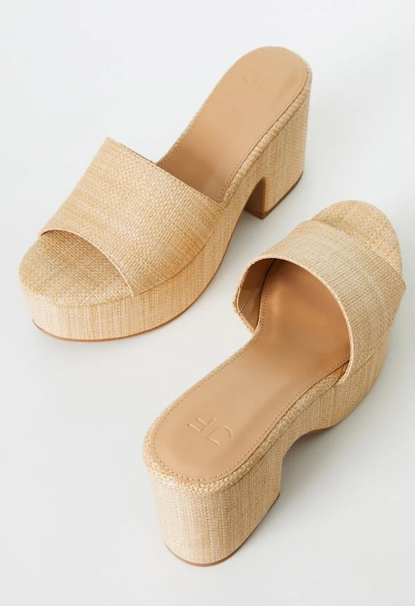 Esmie Block Heeled Platform Sandal - Image 7