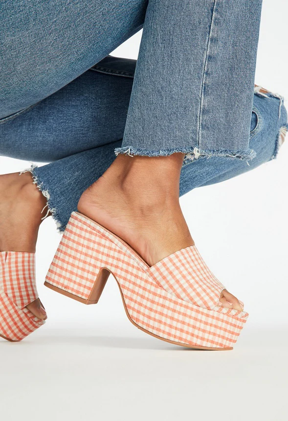 Esmie Block Heeled Platform Sandal - Image 8