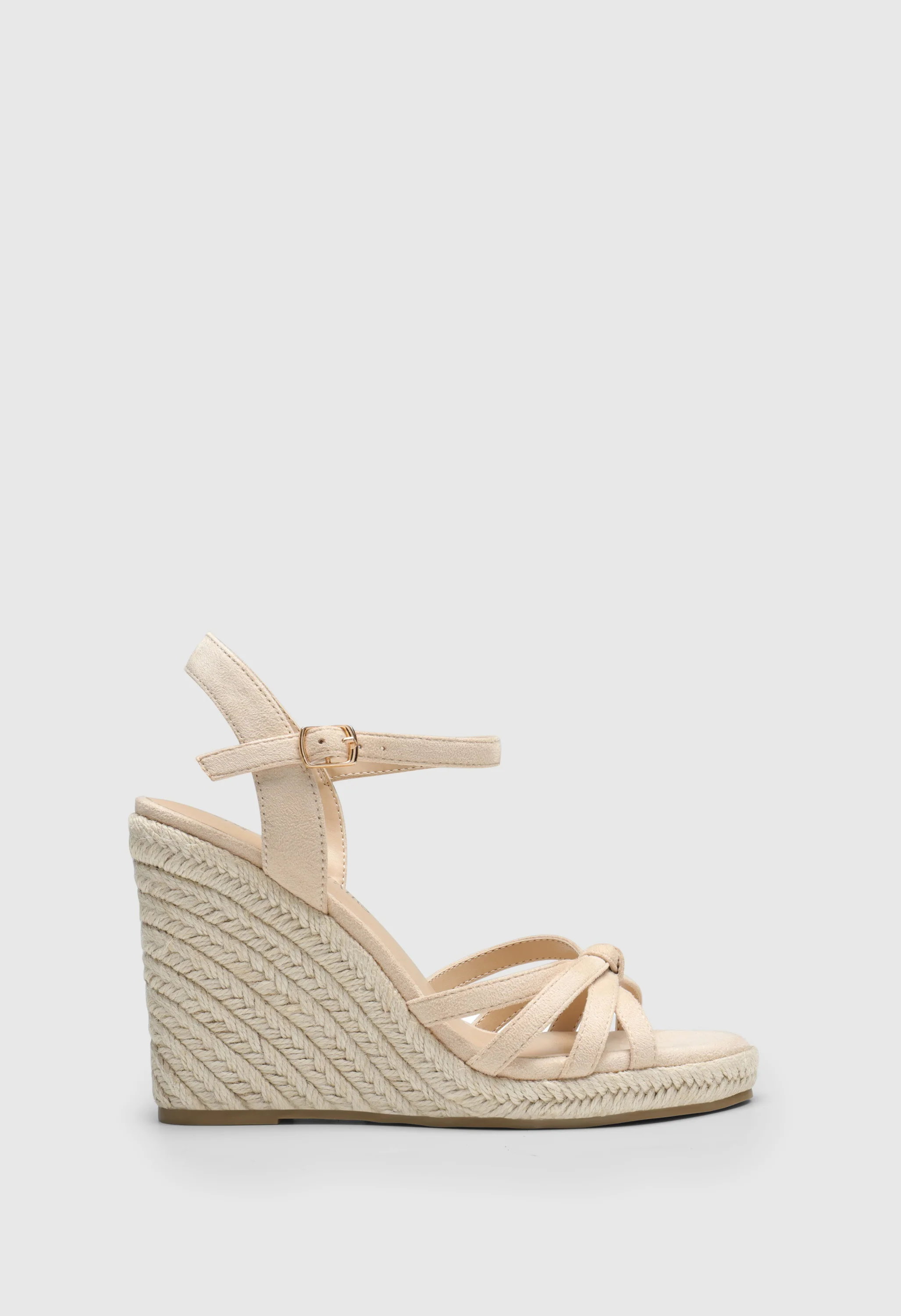 Espadrille Strappy Wedge Sandal