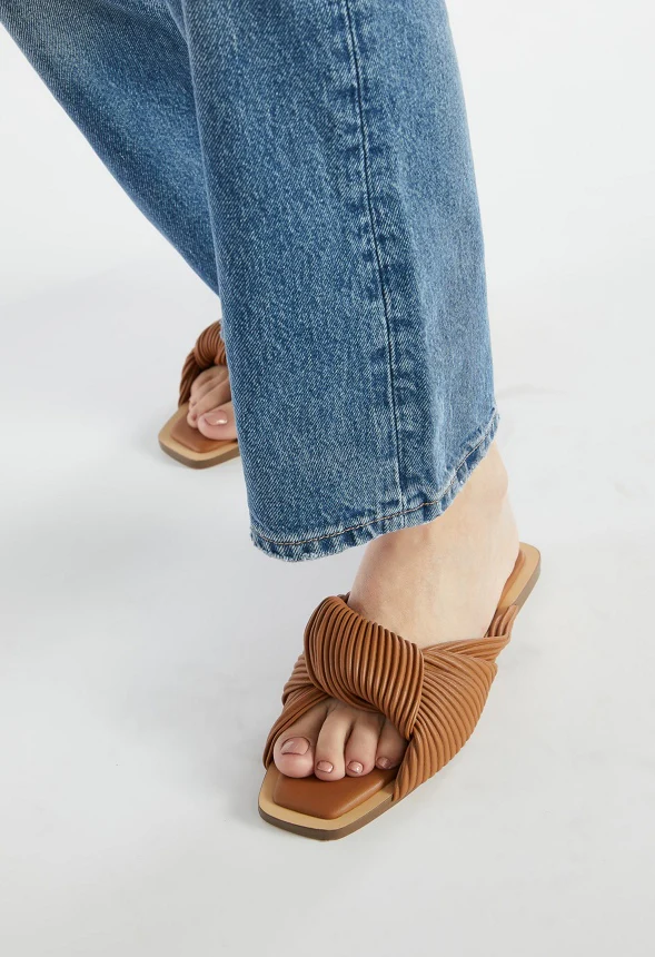 Estelle Flat Slide Sandal - Image 7