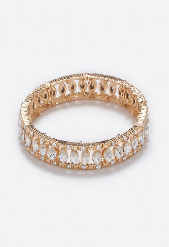 Eve Crystal Stretch Bracelet - Image 2