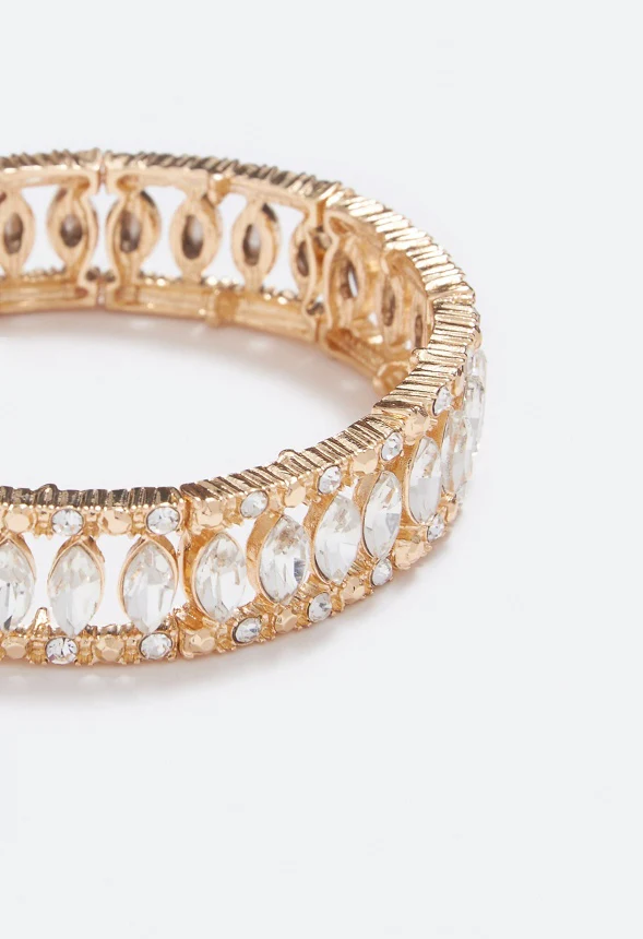 Eve Crystal Stretch Bracelet - Image 3