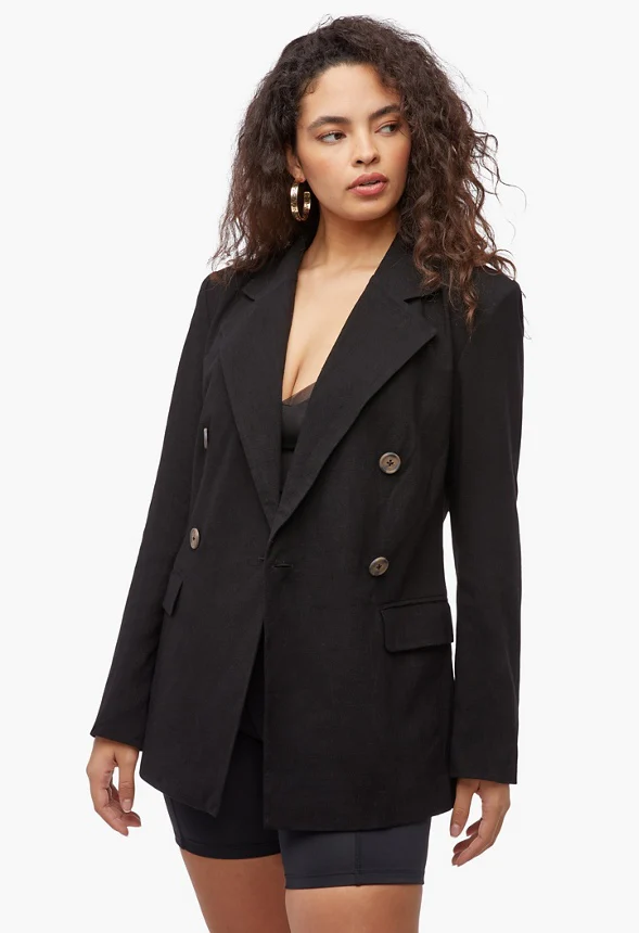 Everyday Linen Blazer - Image 2