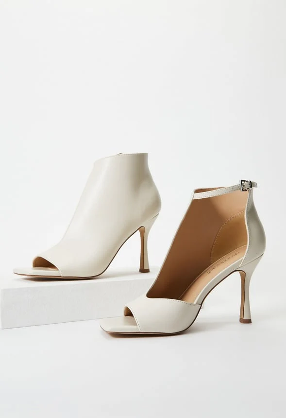 Evette Peep Toe Stiletto Bootie - Image 5