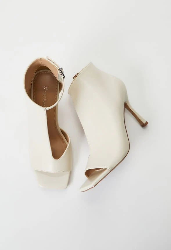 Evette Peep Toe Stiletto Bootie - Image 8