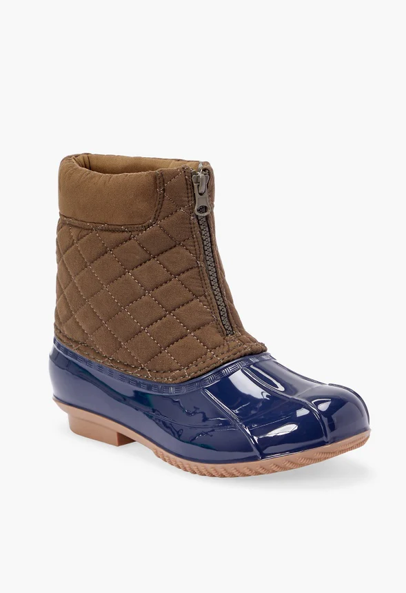 Evi Slip-On Quilted Duck Boot - Image 2