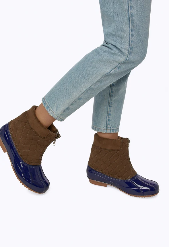 Evi Slip-On Quilted Duck Boot - Image 5