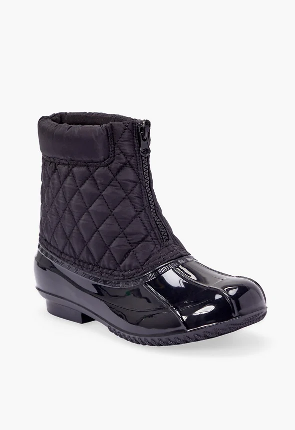 Evi Slip-On Quilted Duck Boot - Image 2