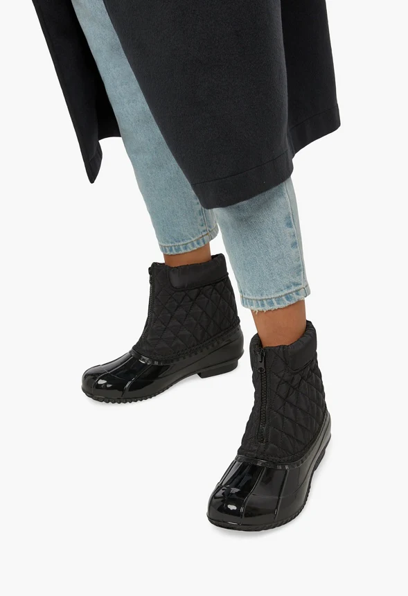 Evi Slip-On Quilted Duck Boot - Image 5