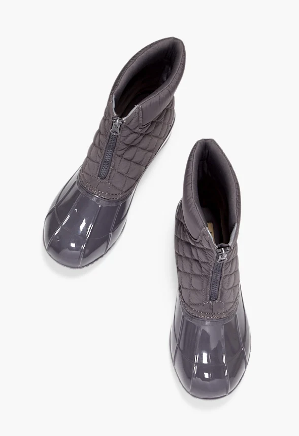 Evi Slip-On Quilted Duck Boot - Image 6