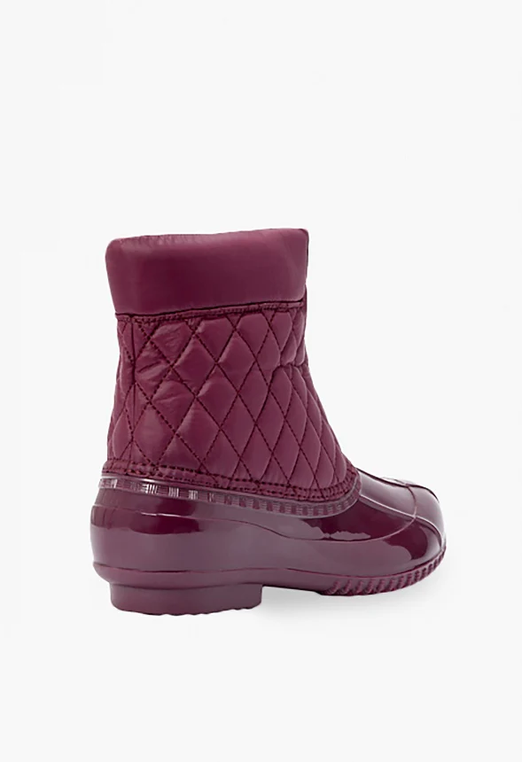 Evi Slip-On Quilted Duck Boot - Image 3