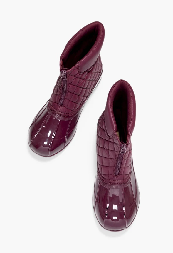 Evi Slip-On Quilted Duck Boot - Image 6