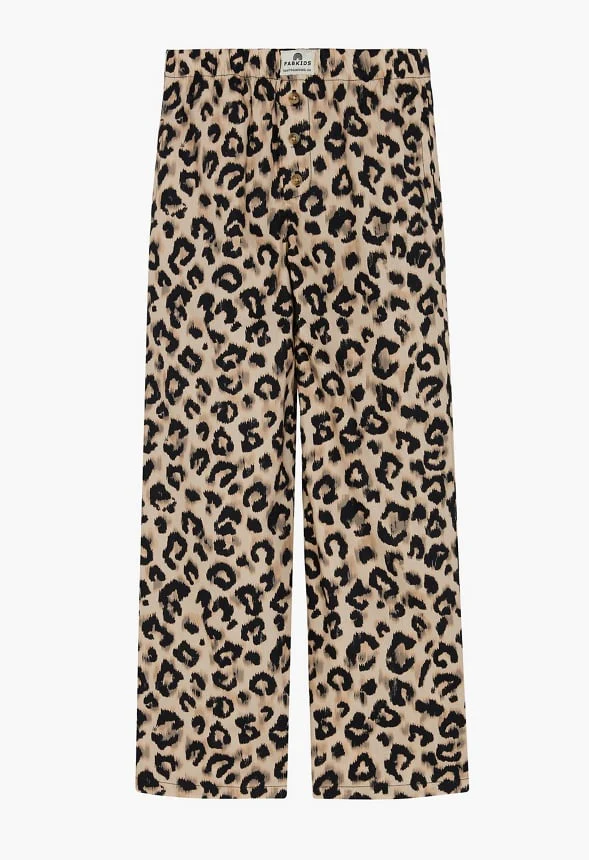 Elastic Waist Wide Leg Pants - Image 2