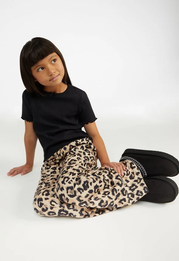 Elastic Waist Wide Leg Pants - Image 4