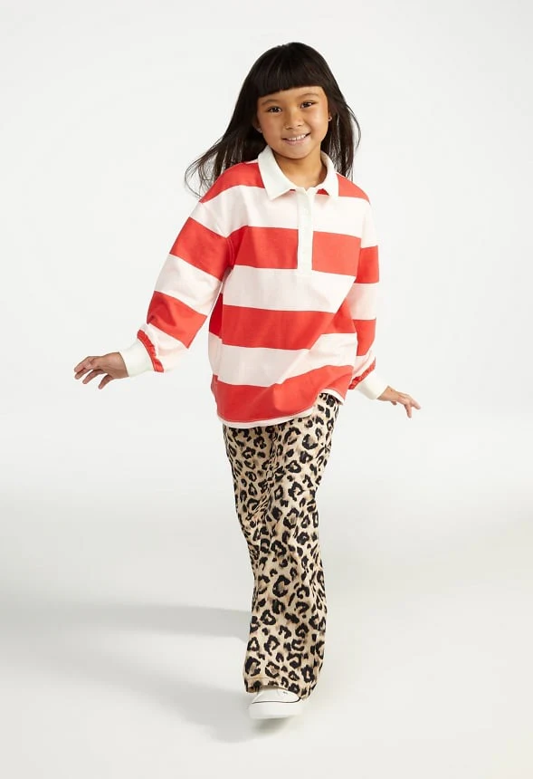 Elastic Waist Wide Leg Pants - Image 5