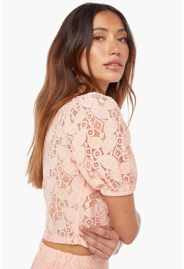 Eyelet Lace Top - Image 5