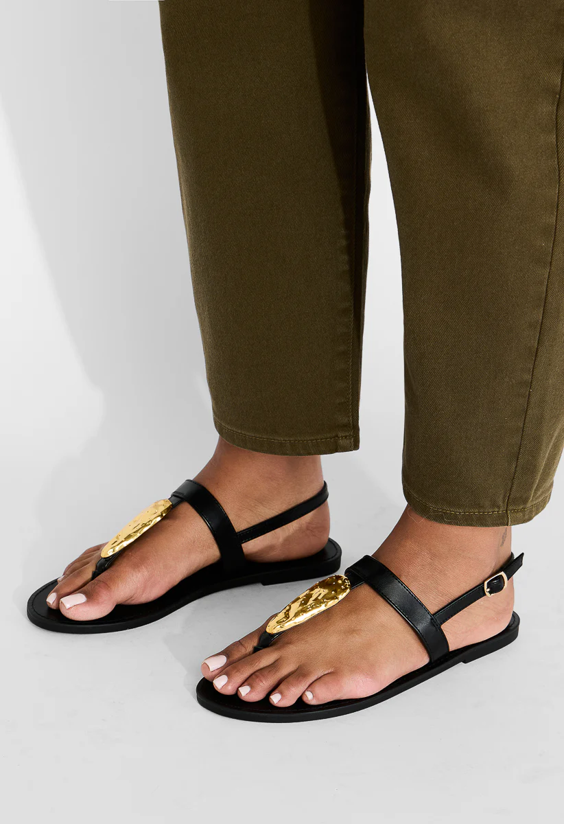 Ezra Flat Sandal - Image 2