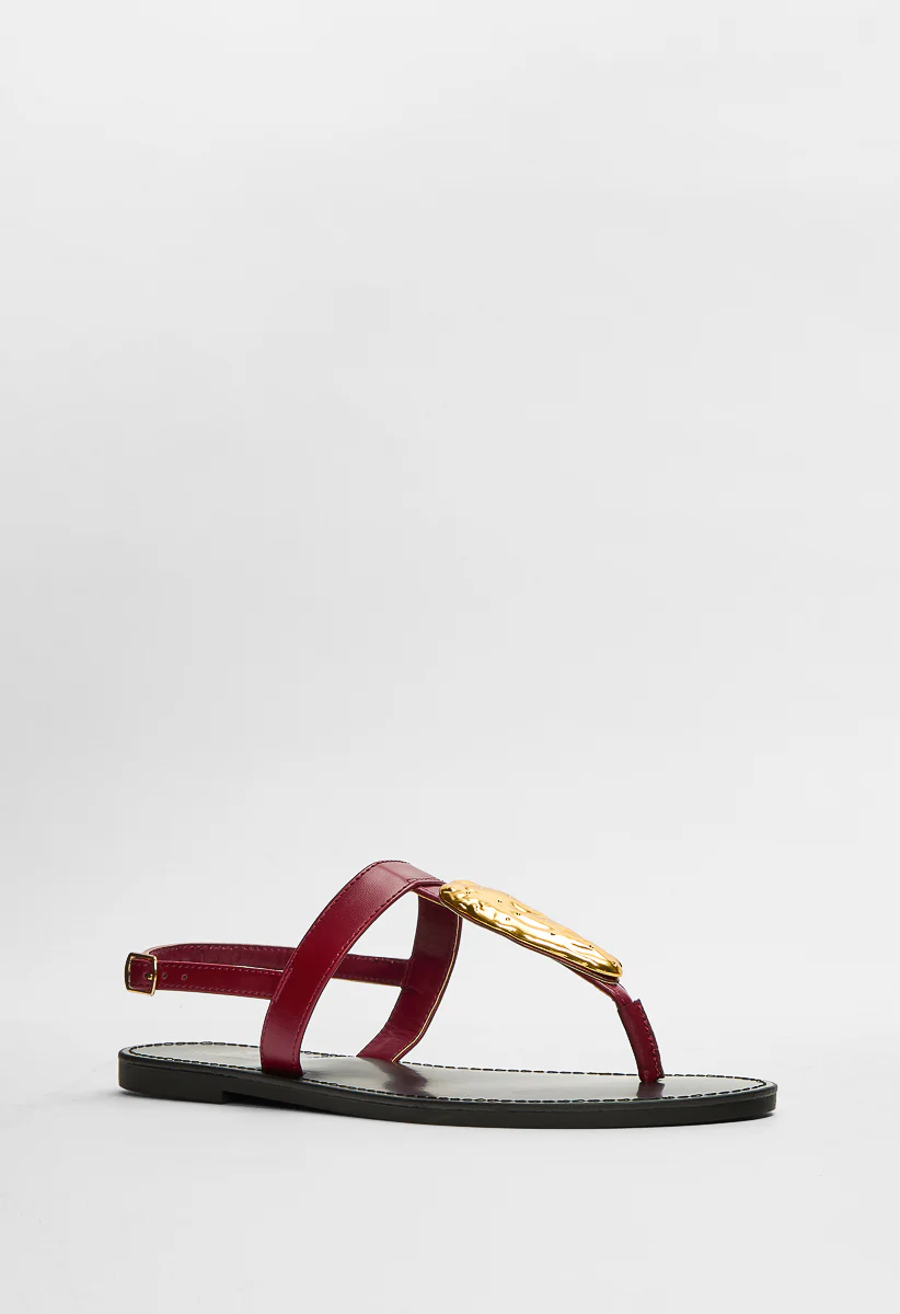 Ezra Flat Sandal - Image 3
