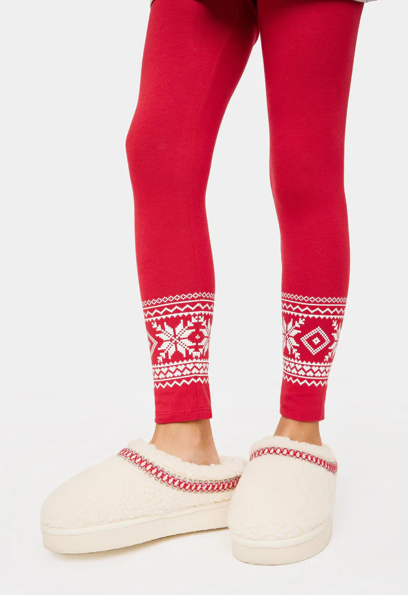 Fair Isle Ankle Legging - Image 2