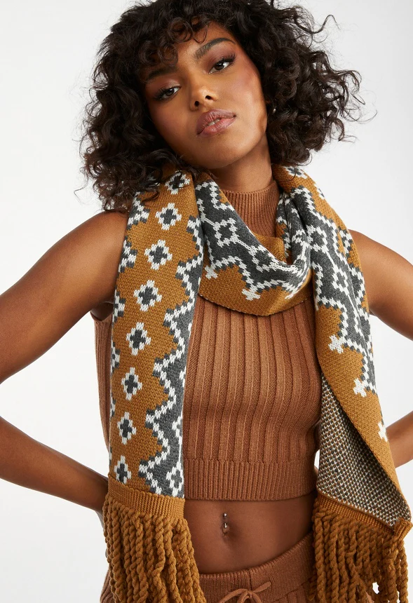 Fair Isle Scarf - Image 6