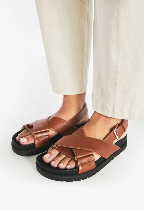 Fatima Flat Sandal - Image 9