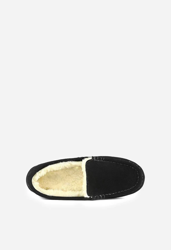Faux Fur Moccasin Slippers - Image 4