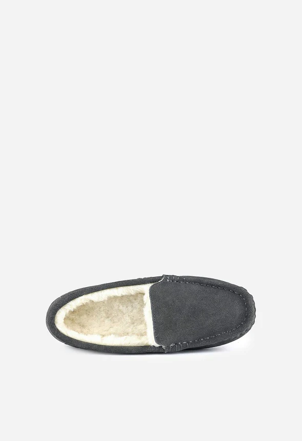 Faux Fur Moccasin Slippers - Image 4