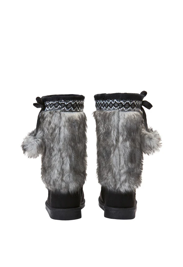 Pom Pom Fur Fuzzy Boot - Image 6