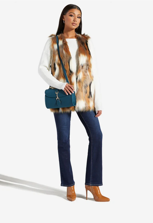 Faux Fur Vest - Image 4