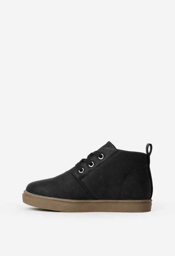 Faux Leather High Top Sneaker - Image 3