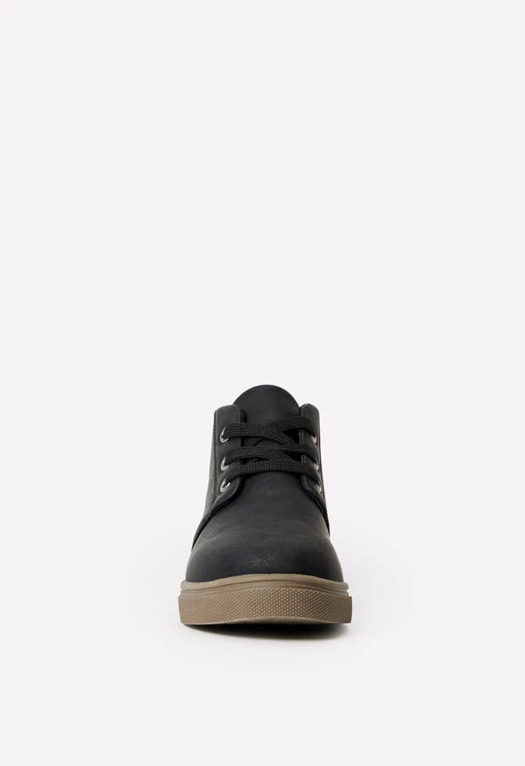 Faux Leather High Top Sneaker - Image 4