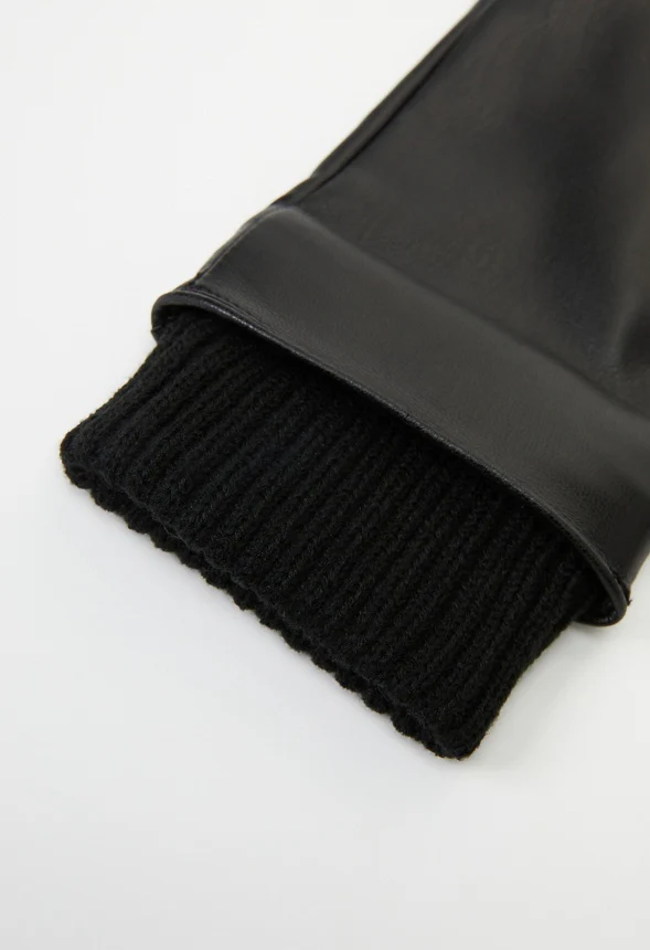 Faux Leather Gloves - Image 4