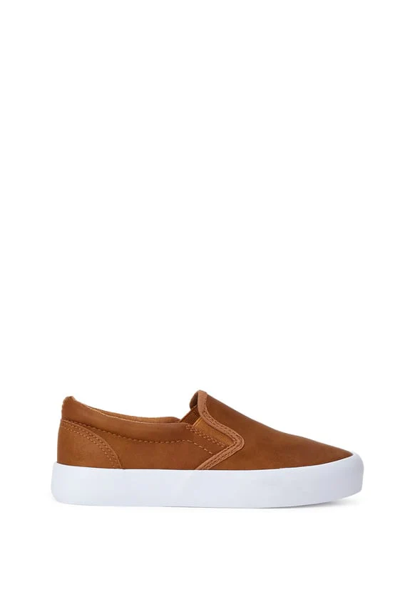 Faux Leather Slip On Sneaker - Image 3