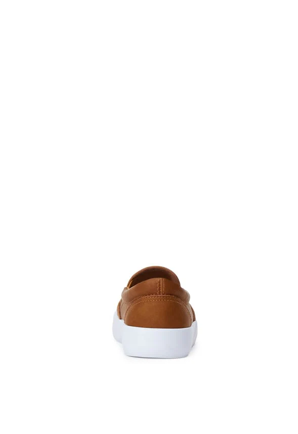 Faux Leather Slip On Sneaker - Image 5