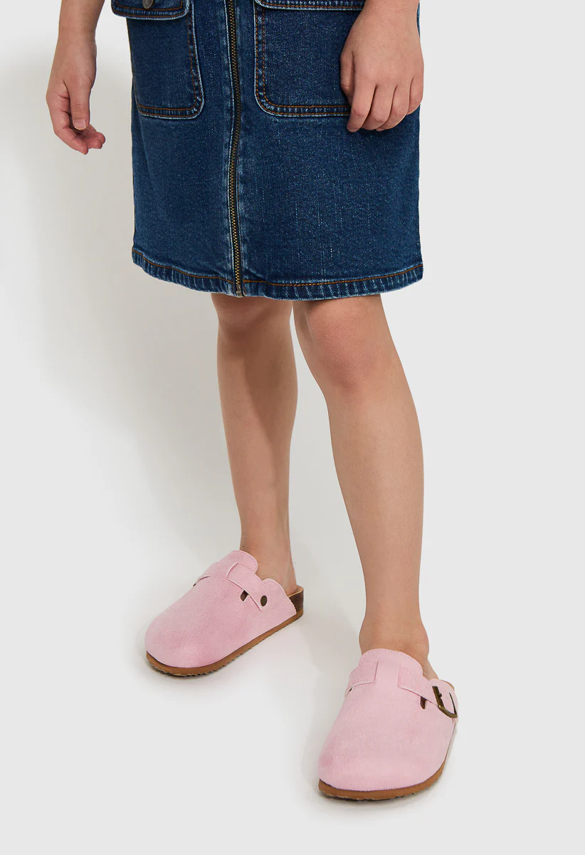 Faux Suede Clog - Image 2