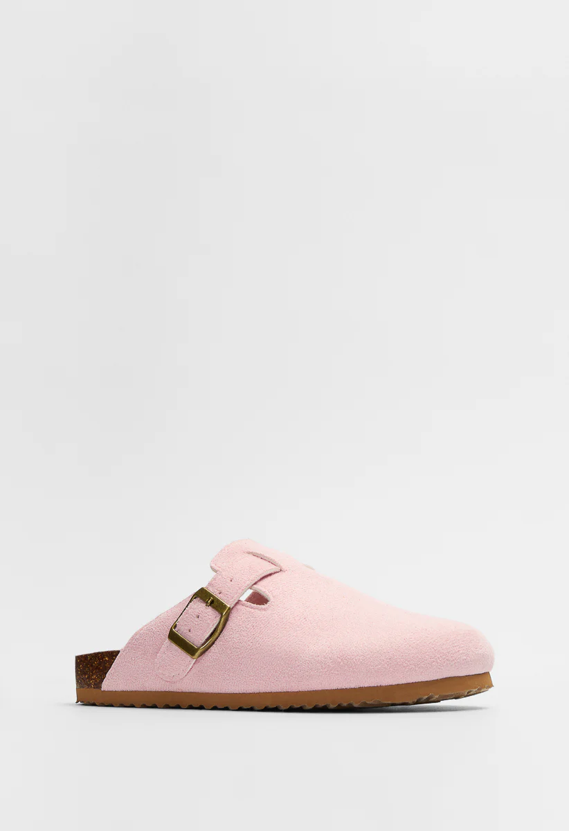 Faux Suede Clog - Image 3