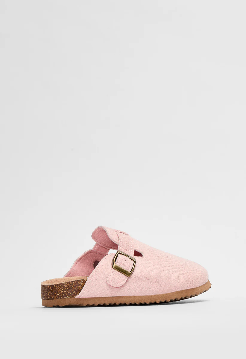 Faux Suede Clog - Image 4