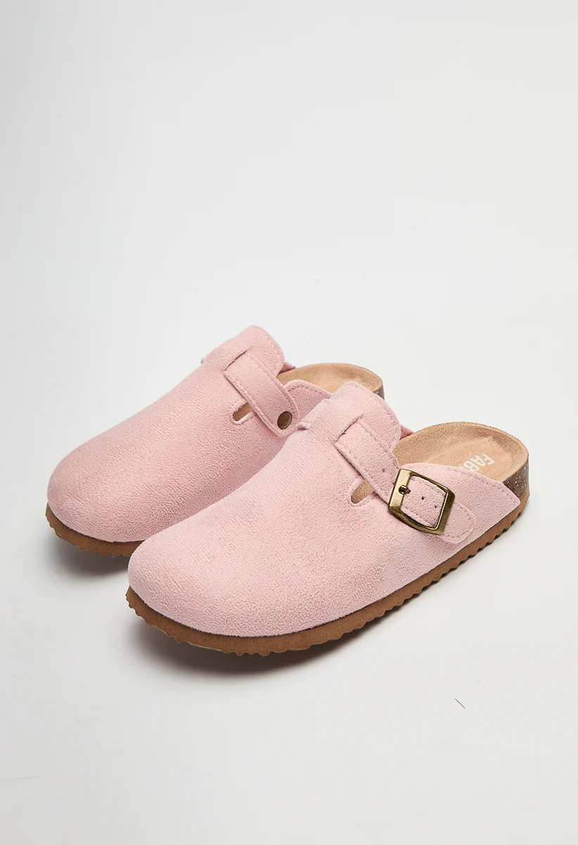 Faux Suede Clog - Image 5