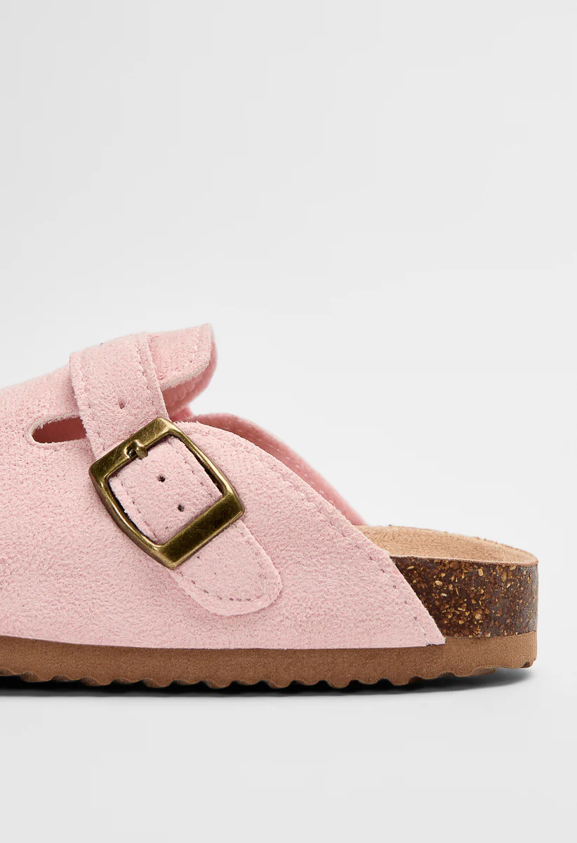 Faux Suede Clog - Image 7