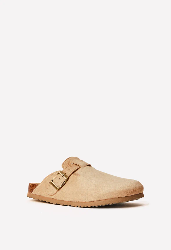 Faux Suede Clog - Image 3