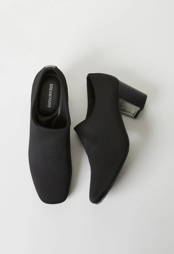 Faye Block Heeled Pump - Image 6