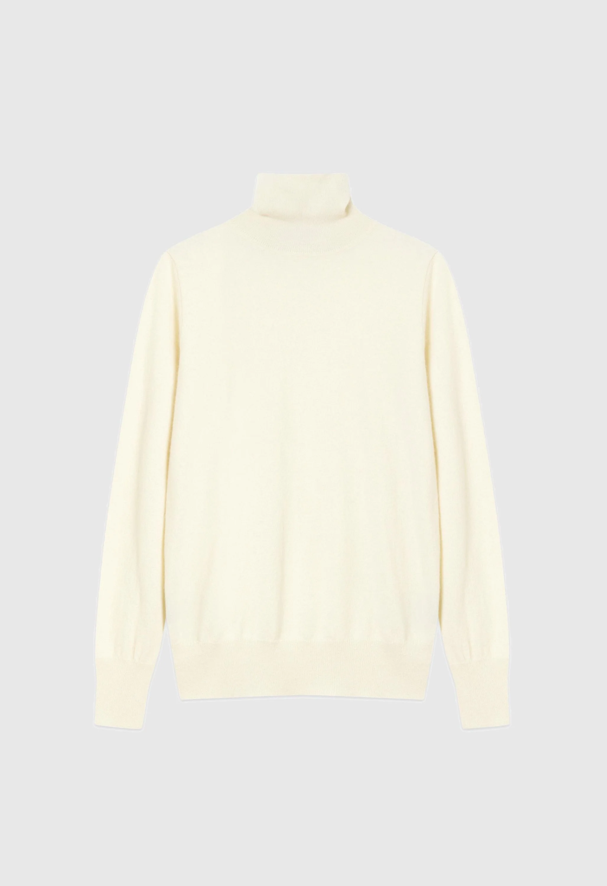 Turtle Neck 100% Pure Cashmere Pullover Sweater - Image 2