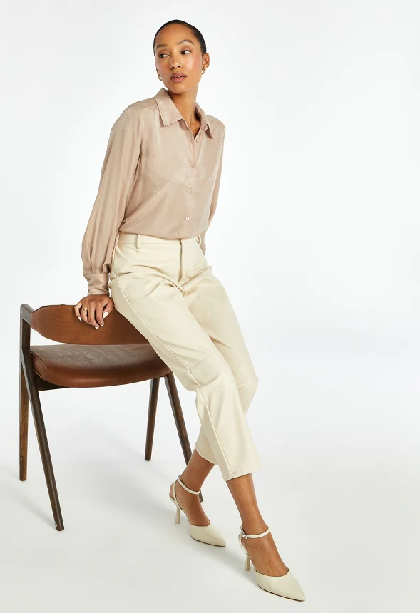 Femme Boyfriend Blouse - Image 4