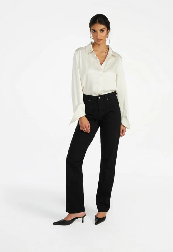 Femme Satin Blouse - Image 3
