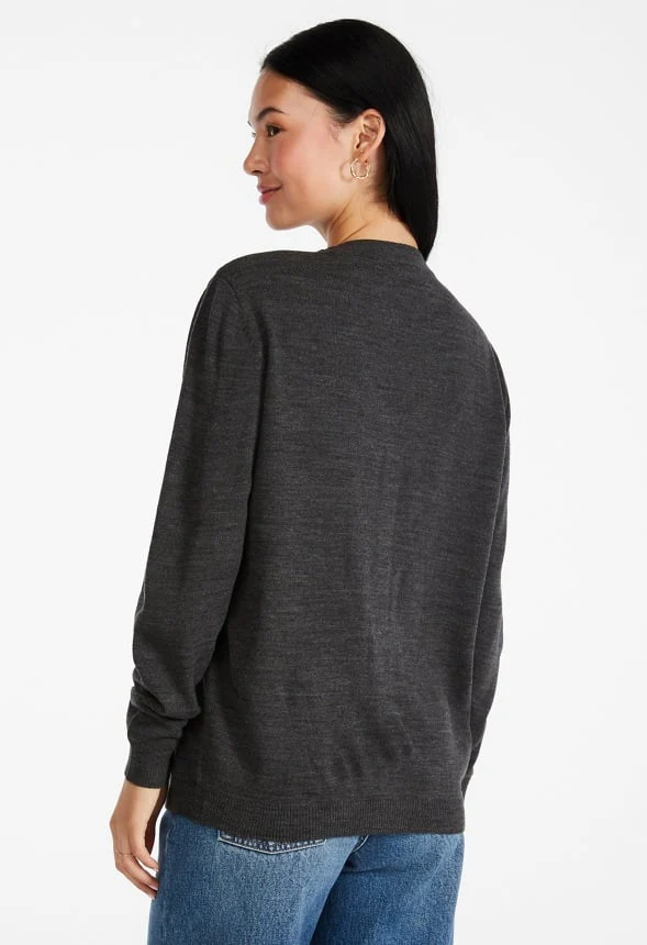 Fine Knit Cardigan - Image 2