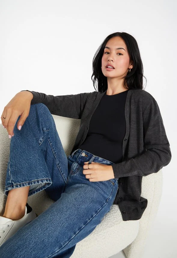 Fine Knit Cardigan - Image 3
