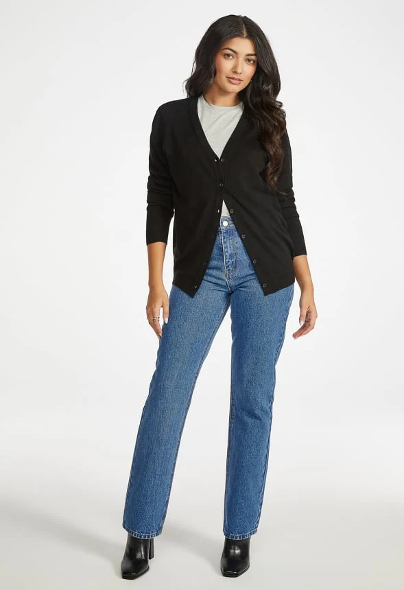 Fine Knit Cardigan - Image 3