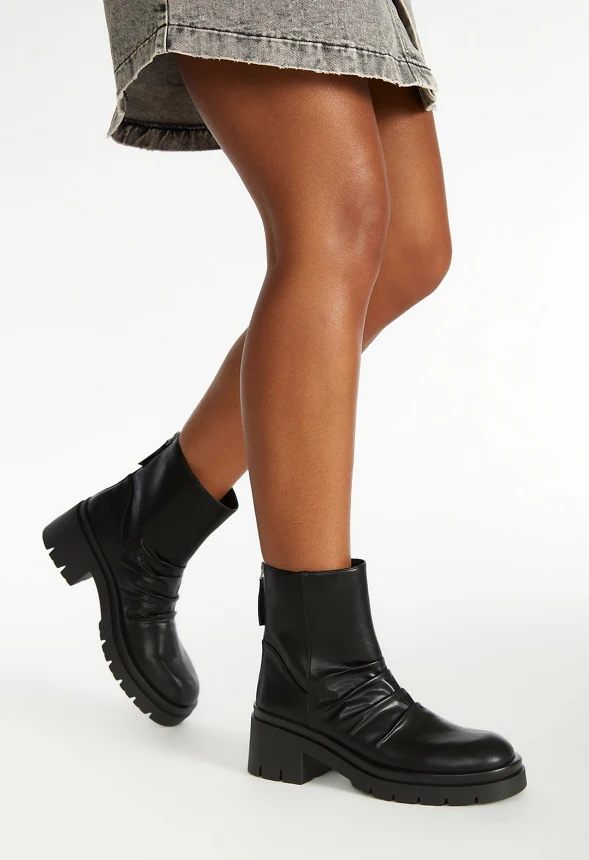 Finley Block Heeled Bootie - Image 2