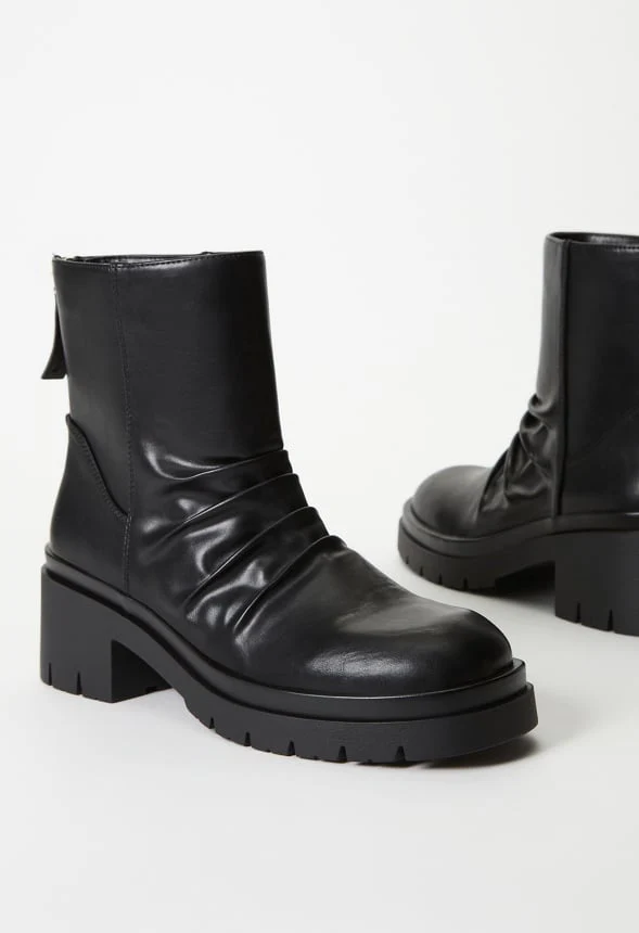 Finley Block Heeled Bootie - Image 3